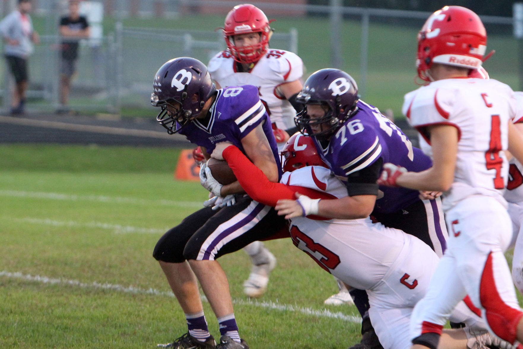 Colfax at Boyceville football 9-20-19